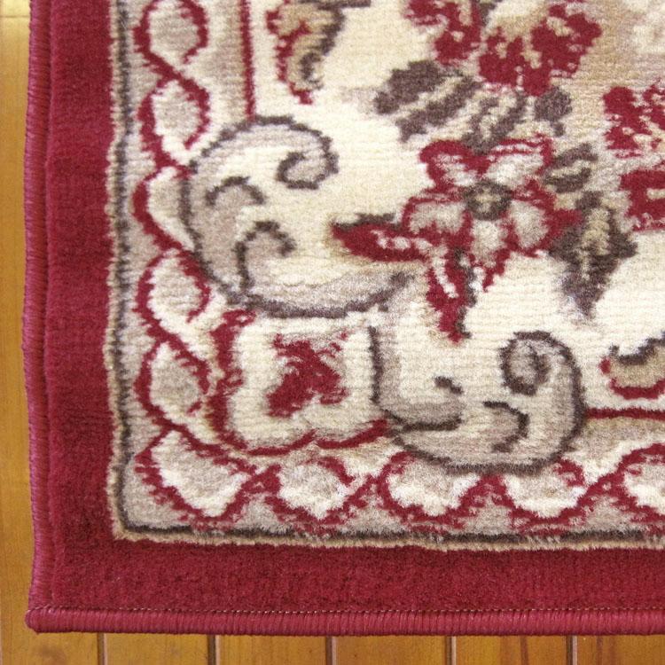 Ruby 6151 Red Hallway Runner