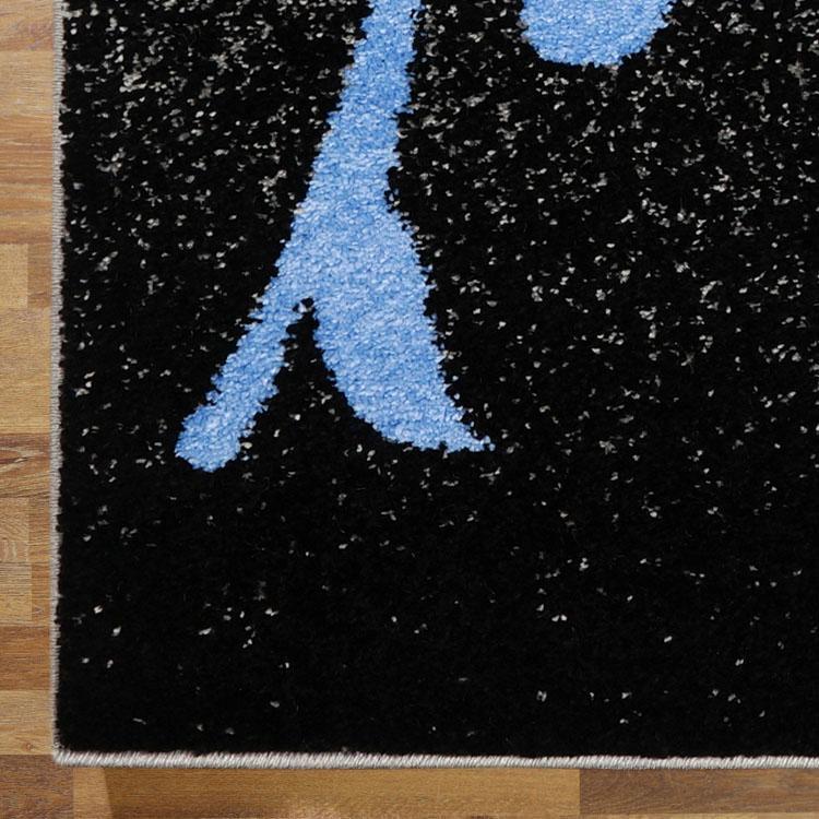 Adore 1589 Black Hallway Runner