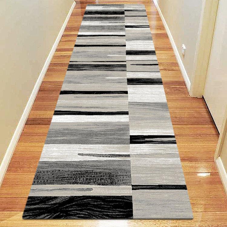 Boston 7866 Grey Hallway Runner