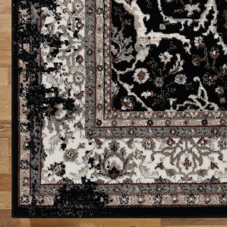 Dynasty 3465 Black Hallway Runner