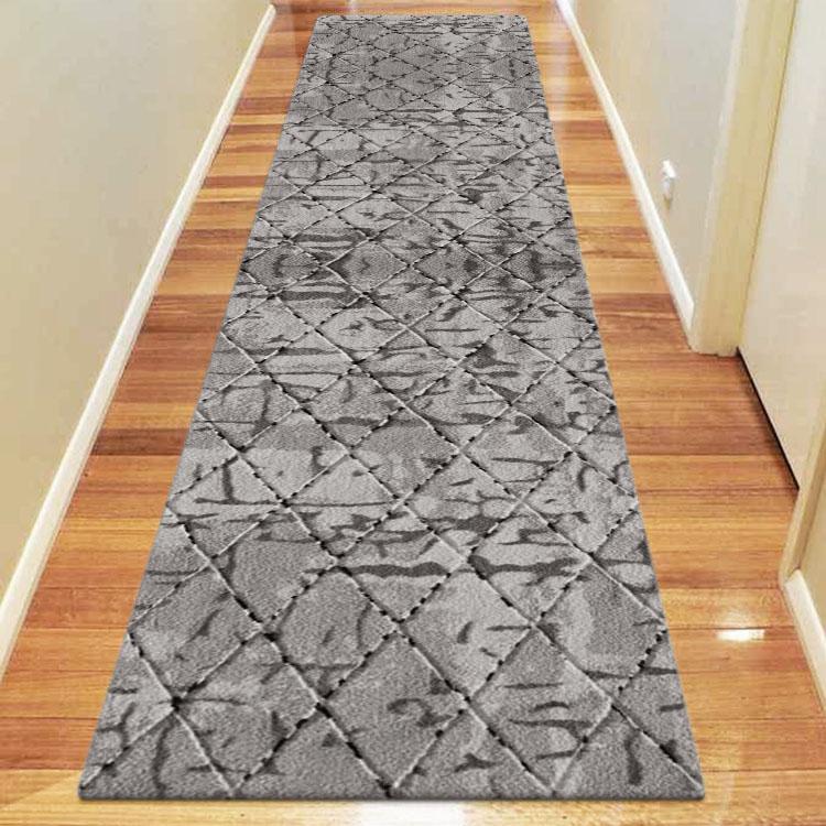 Hudson 9698 Grey Hallway Runner
