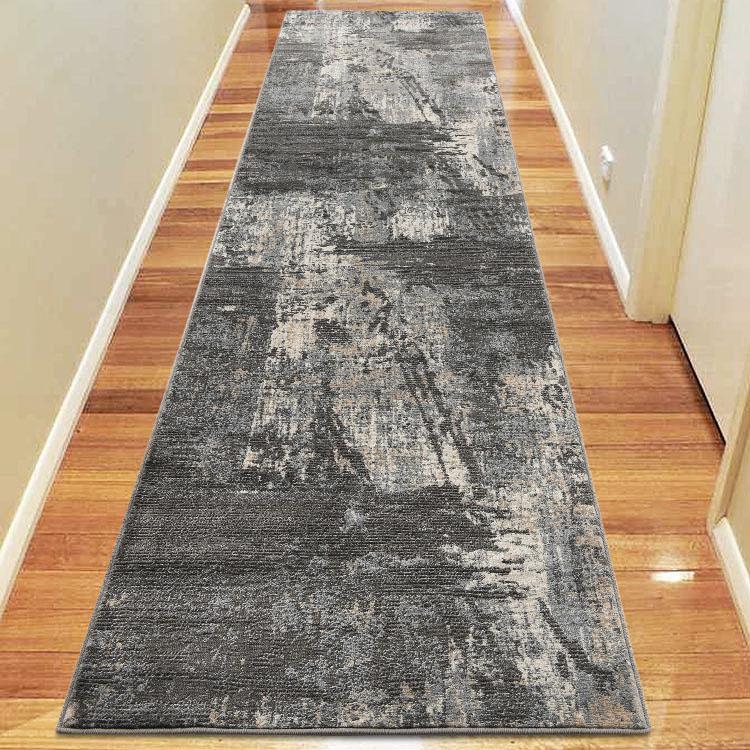 Lotus 2616 Grey Hallway Runner