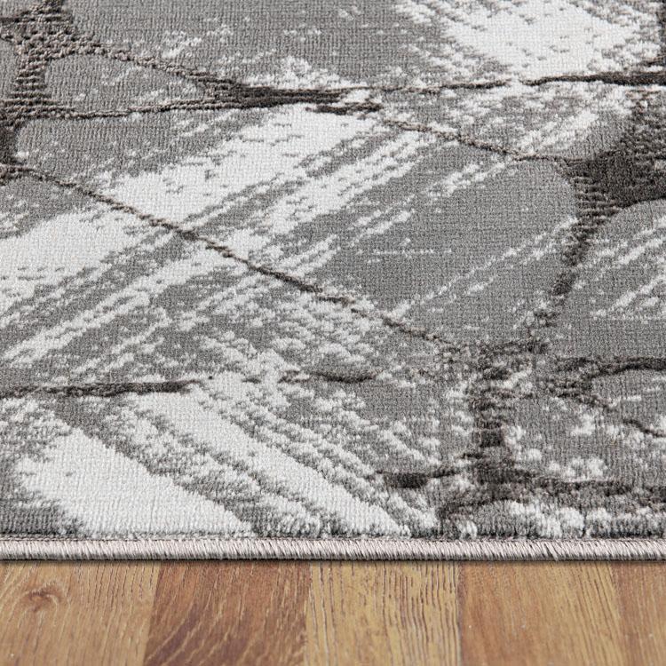 Lotus 2694 Grey Hallway Runner