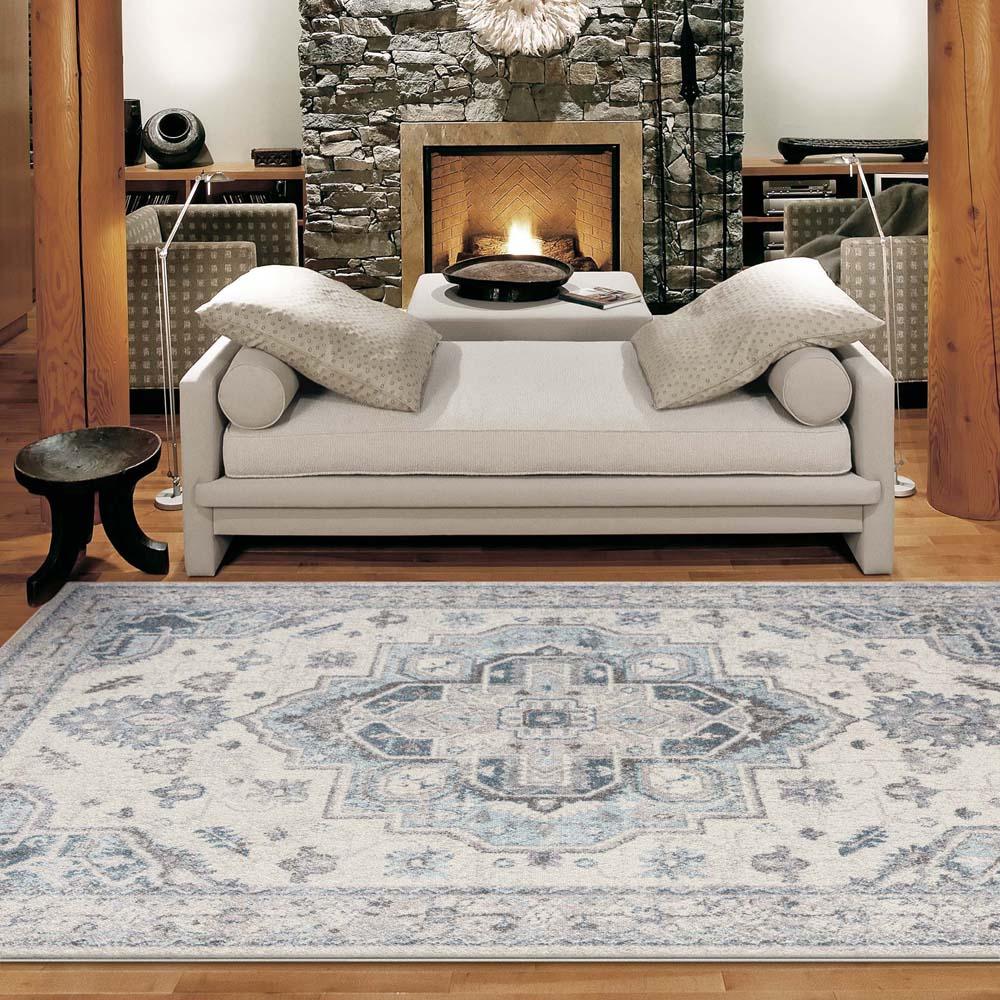 Newport 8478 Blue Hallway Runner