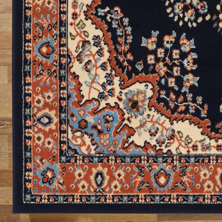 Ruby 3104 Navy Hallway Runner