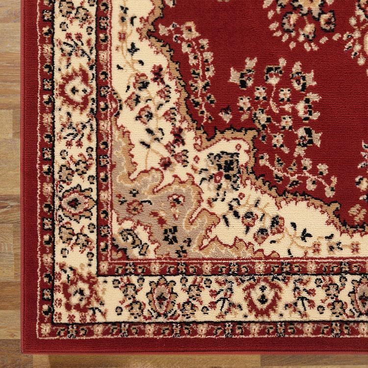 Ruby 3104 Red Hallway Runner