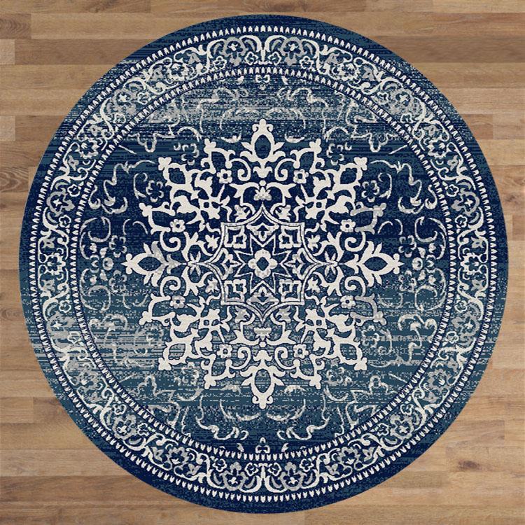 Sahara 892 Navy Round