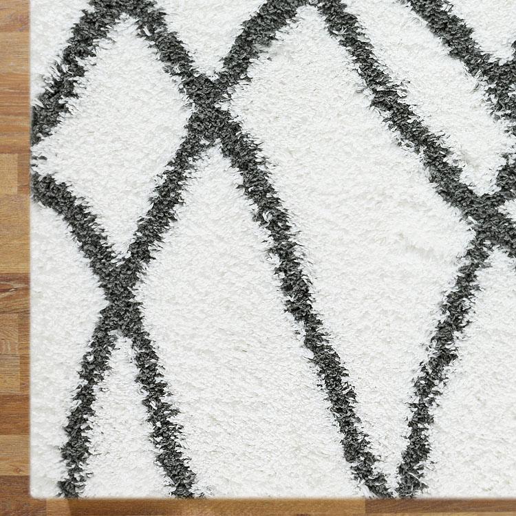 Sorento Shaggy 346 Cream Hallway Runner