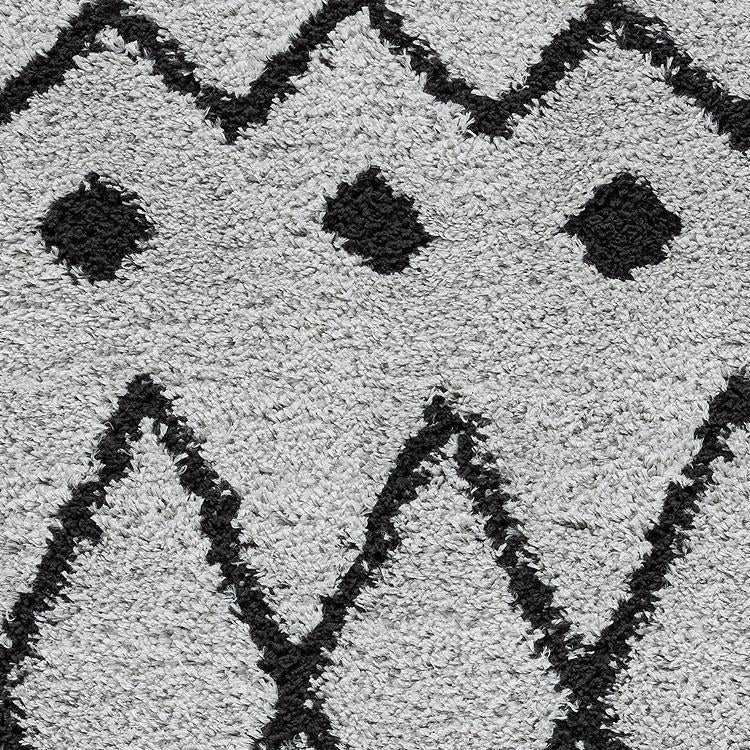 Sorento Shaggy 844 Grey Hallway Runner